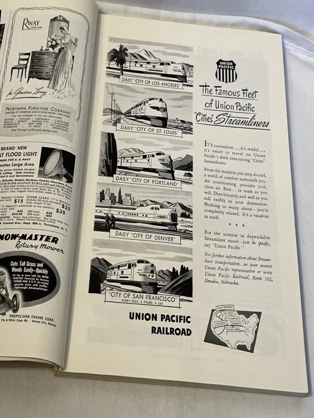 Vintage National Geographic Magazine July 1947 Vol 92 No 1 Mohawk River Garden